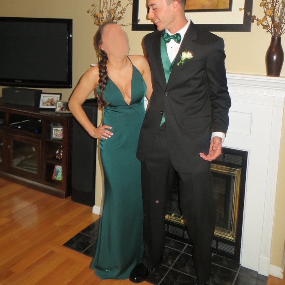 Emerald Green Prom Dress